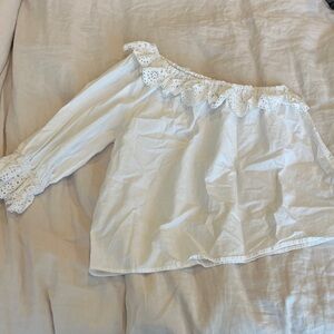 Joie White Off-Shoulder Top